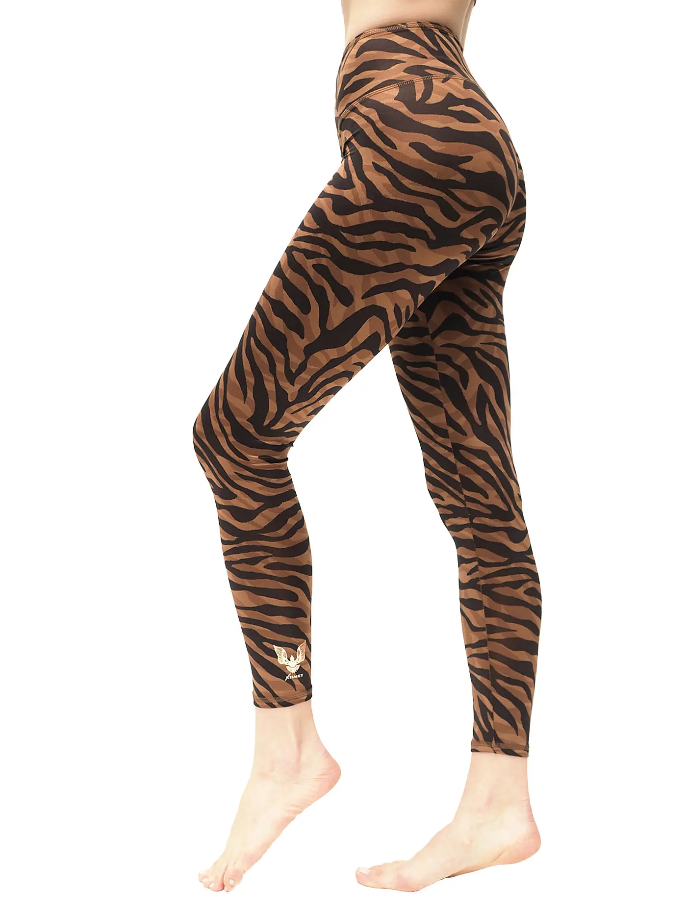 KISMET | Yoga Leggings 7/8 GANGA | braun
